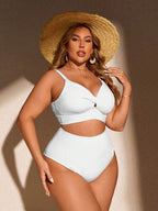 Biquíni Cintura Alta Plus Size