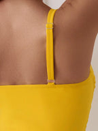 Maiô Tankini com Estampa de Coqueiros