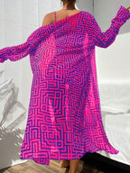 Conjunto Praia Geometric Chic 3 Peças