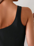 Maiô One Shoulder Bronze