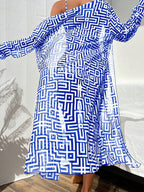 Conjunto Praia Geometric Chic 3 Peças