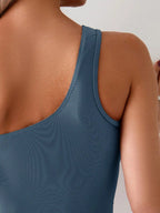 Maiô One Shoulder Bronze