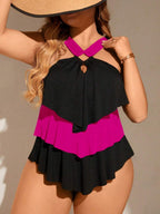 Maiô Babado Elegance Plus Size