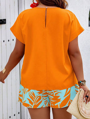 Conjunto Feminino Casual em Tecido Texturizado