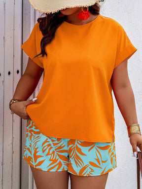 Conjunto Feminino Casual em Tecido Texturizado