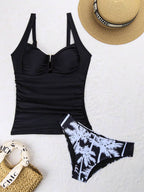 Biquíni Tankini Elegance Tropical