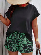 Conjunto Feminino Casual em Tecido Texturizado