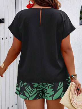 Conjunto Feminino Casual em Tecido Texturizado