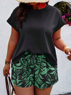 Conjunto Feminino Casual em Tecido Texturizado