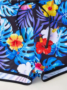 Conjunto UV Protection – Manga Longa Floral