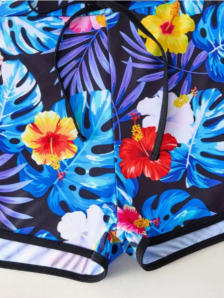 Conjunto UV Protection – Manga Longa Floral