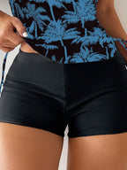 Tankini Black Palms