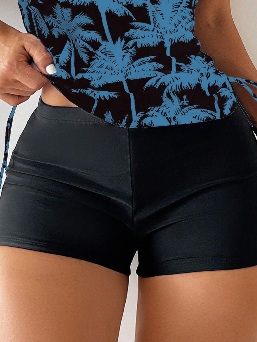 Tankini Black Palms