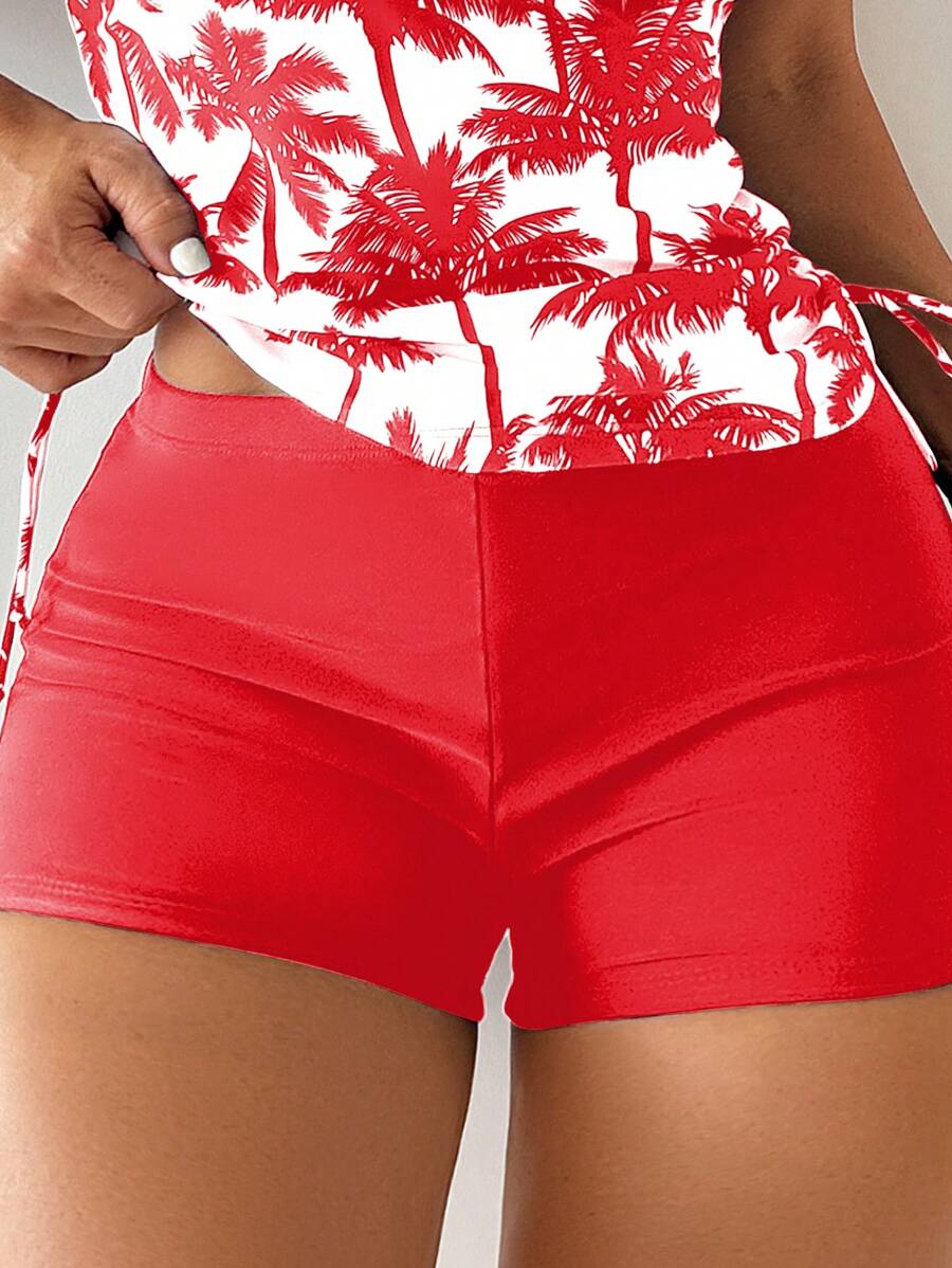 Tankini Black Palms