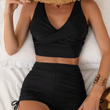 Conjunto Praia Retrô Black