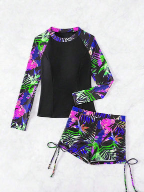 Conjunto UV Surf Manga Longa