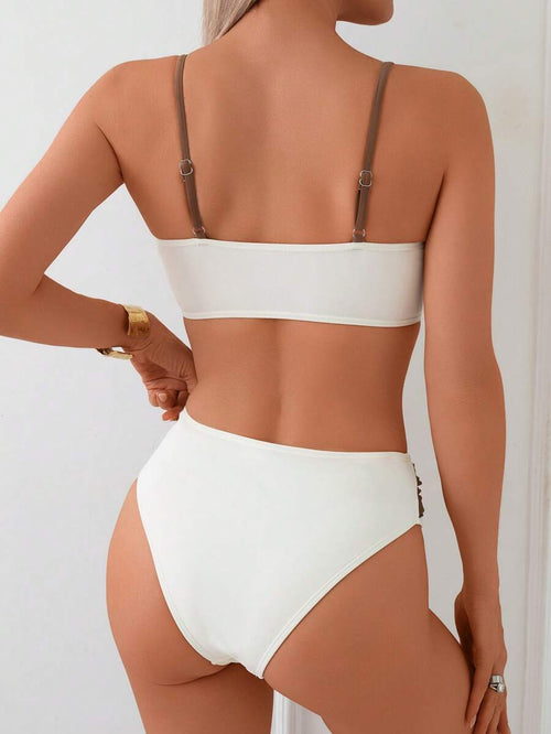 Biquíni Luxo Pérola Dourada