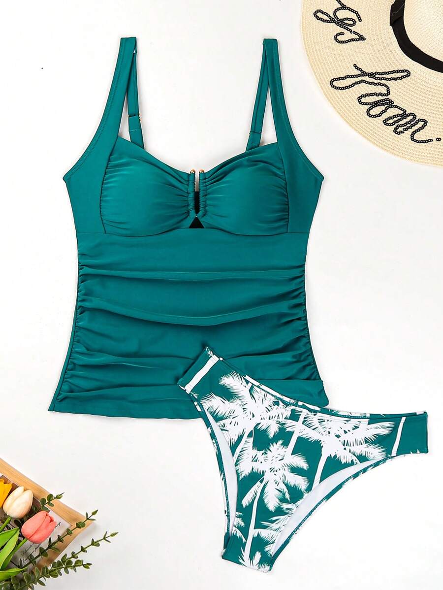 Biquíni Tankini Elegance Tropical