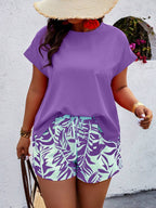Conjunto Feminino Casual em Tecido Texturizado