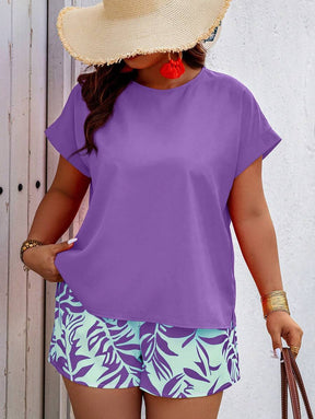 Conjunto Feminino Casual em Tecido Texturizado