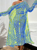 Conjunto Praia Geometric Chic 3 Peças