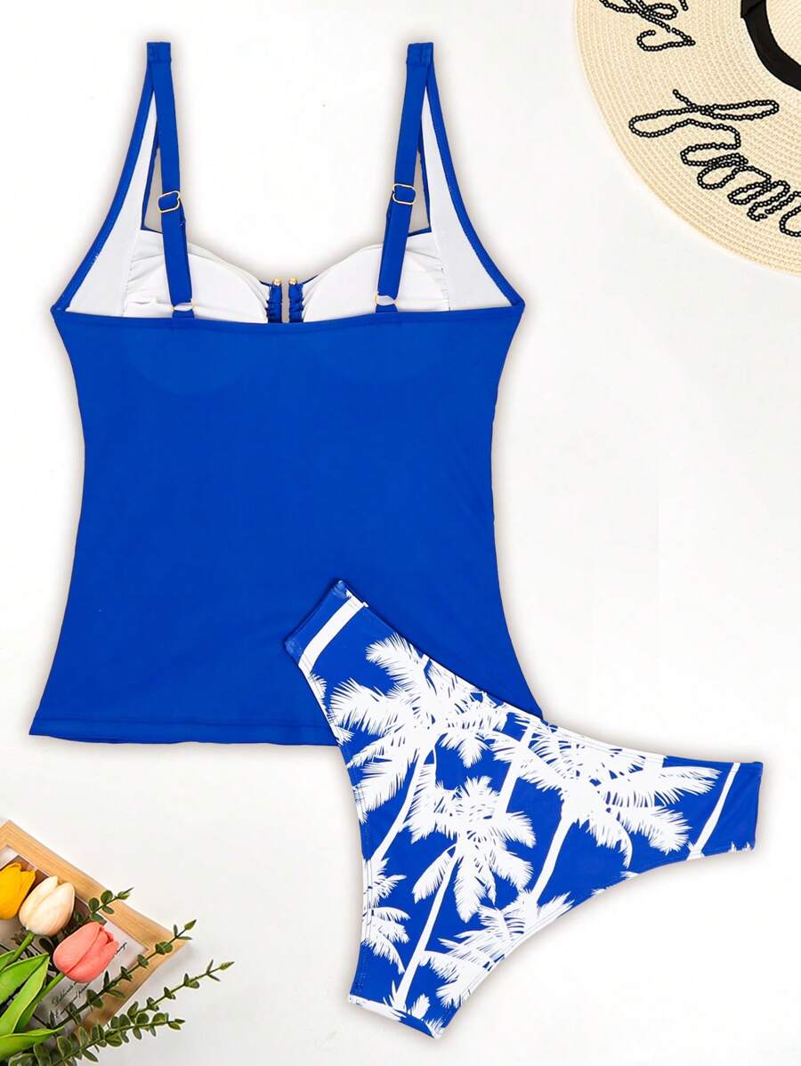 Biquíni Tankini Elegance Tropical