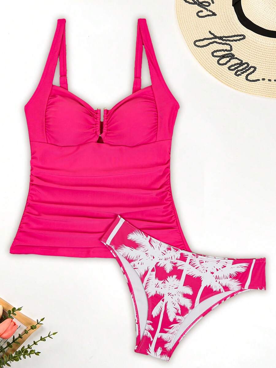 Biquíni Tankini Elegance Tropical