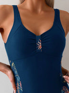 Maiô Modelador Black Tropic