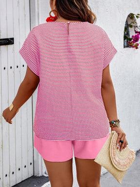 Conjunto Feminino Casual em Tecido Texturizado