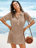 Saída de Praia Camisa em Linho