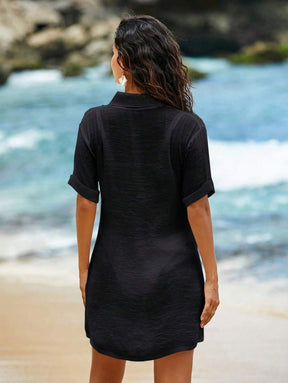 Saída de Praia Camisa em Linho
