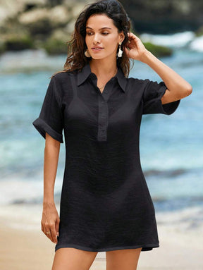 Saída de Praia Camisa em Linho