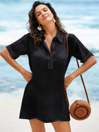 Saída de Praia Camisa em Linho