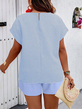 Conjunto Feminino Casual em Tecido Texturizado