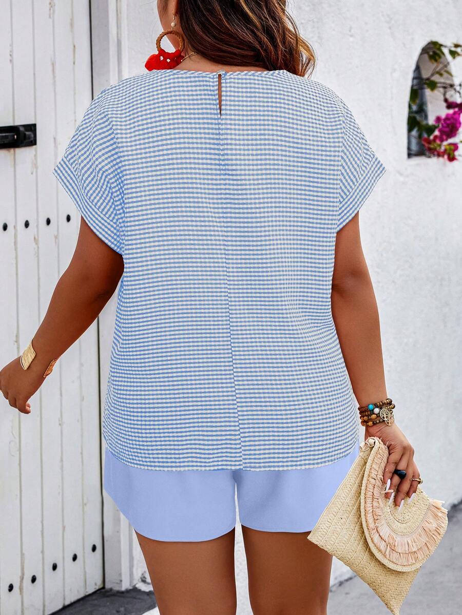 Conjunto Feminino Casual em Tecido Texturizado