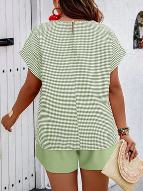 Conjunto Feminino Casual em Tecido Texturizado