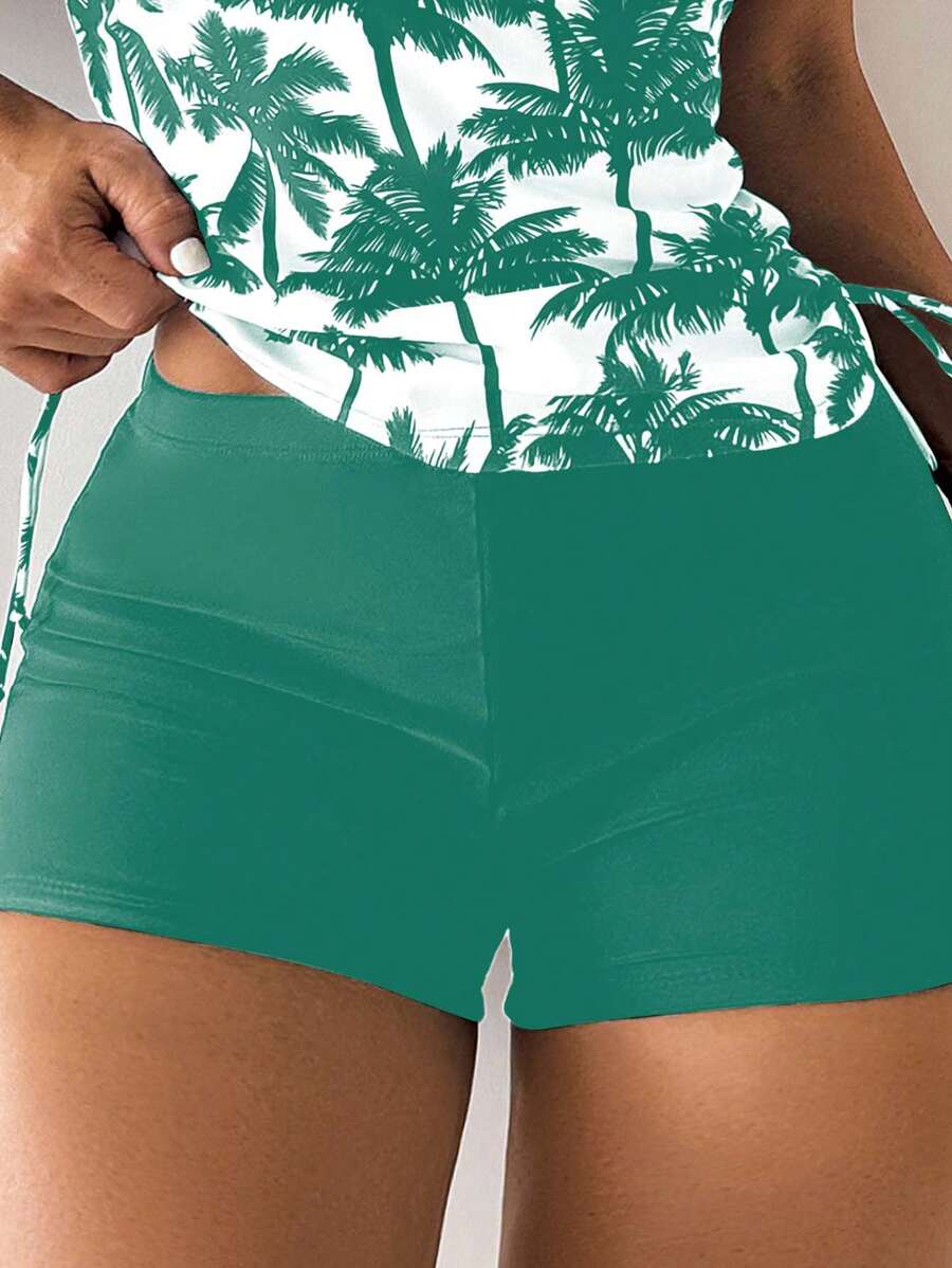 Tankini Black Palms