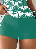 Tankini Black Palms