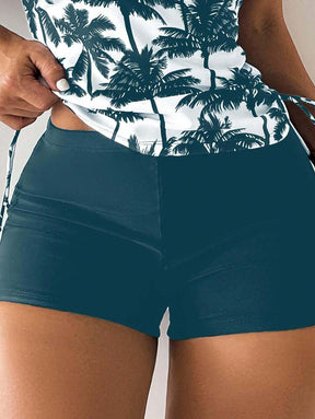 Tankini Black Palms
