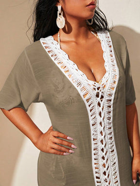 Saída de Praia Glamour Trançado