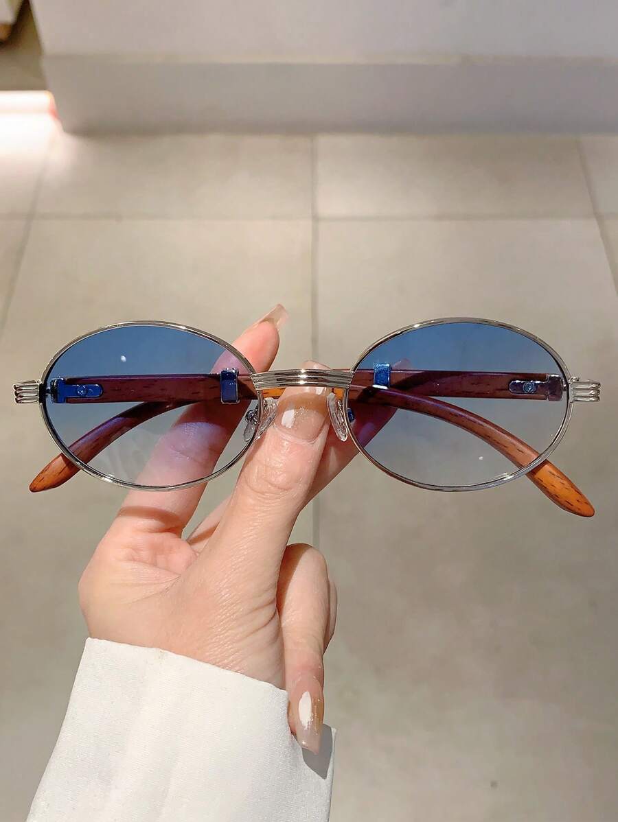 Óculos de Sol Oval Retrô