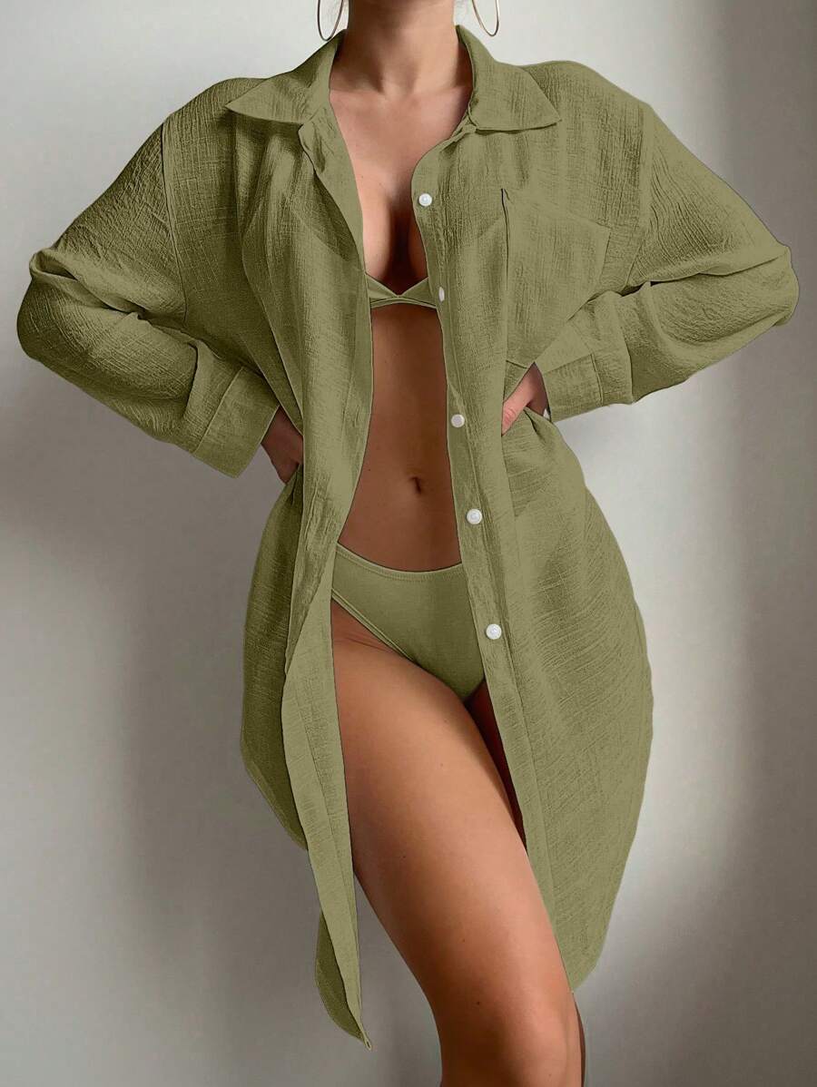 Saída de Praia Camisa Serenity