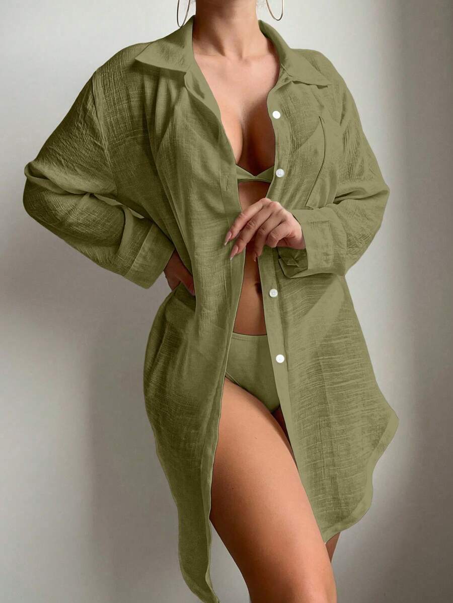Saída de Praia Camisa Serenity