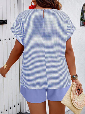 Conjunto Feminino Casual em Tecido Texturizado
