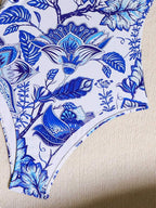 Maiô Boho Chic Decote Assimétrico