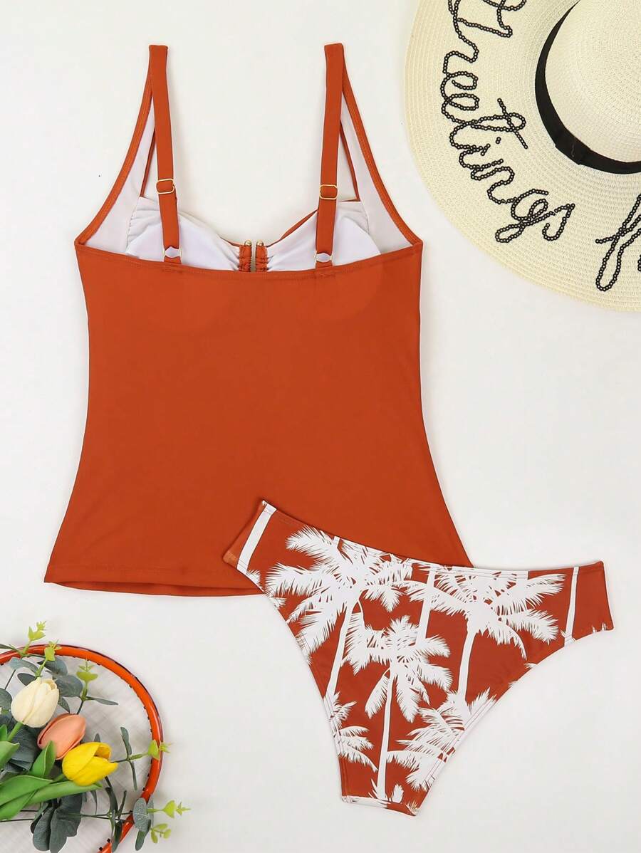 Biquíni Tankini Elegance Tropical