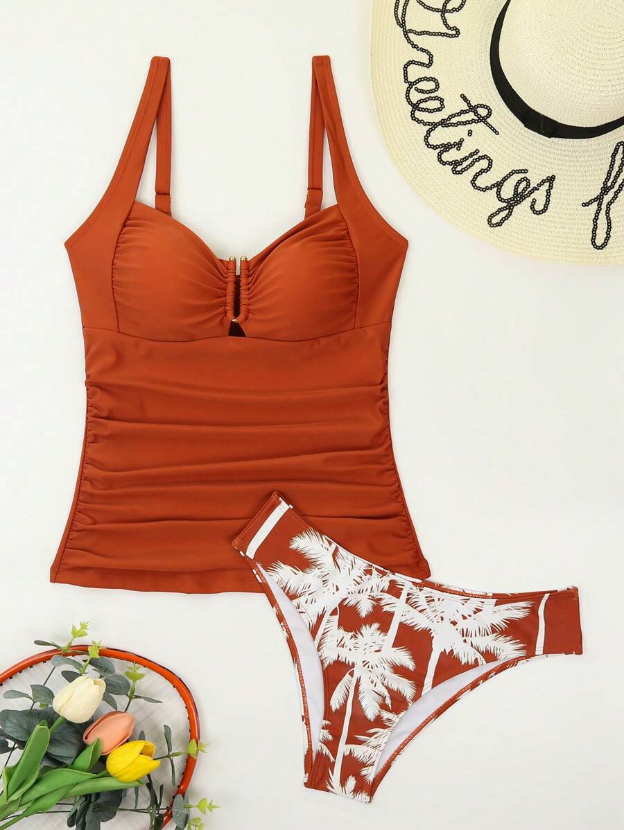 Biquíni Tankini Elegance Tropical