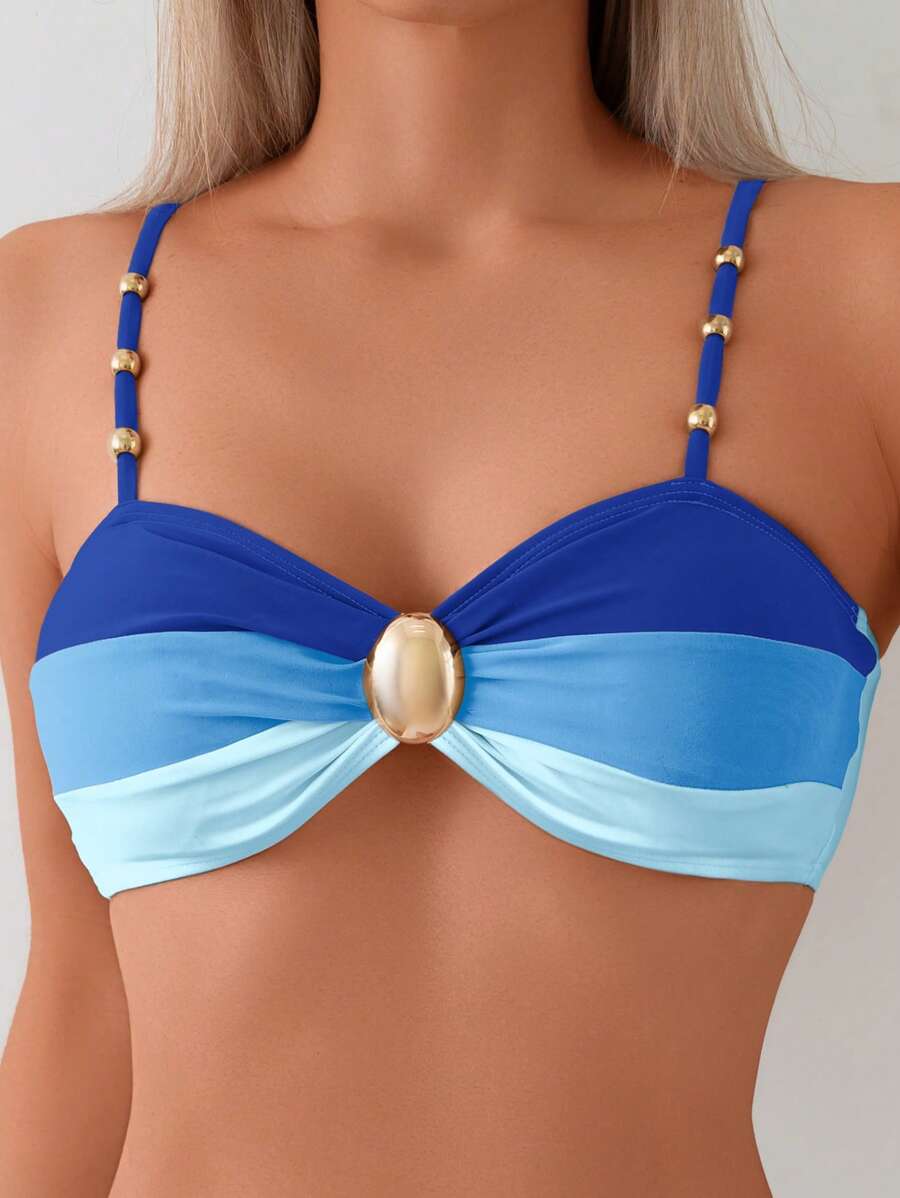 Biquíni Luxo Pérola Dourada