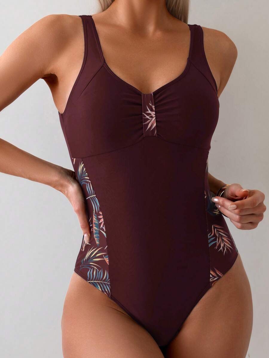 Maiô Modelador Black Tropic