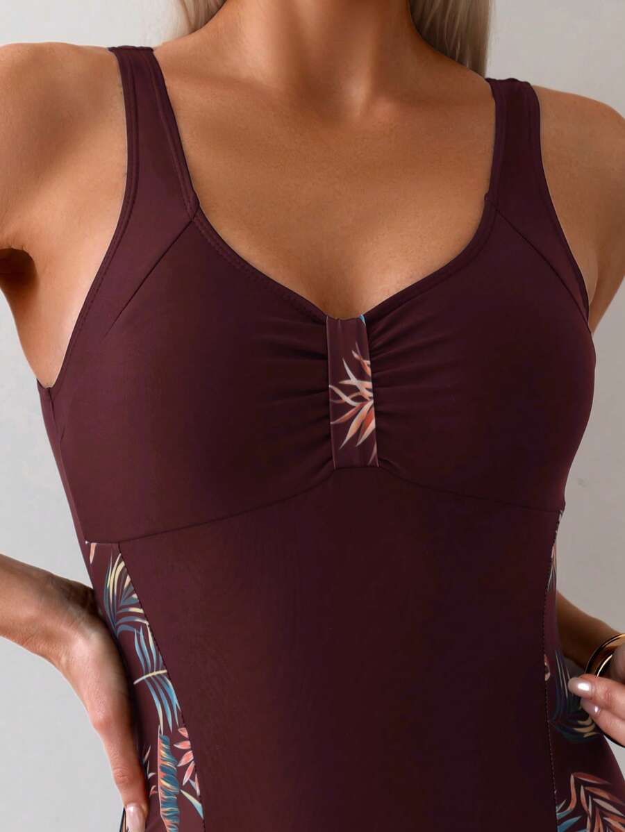 Maiô Modelador Black Tropic